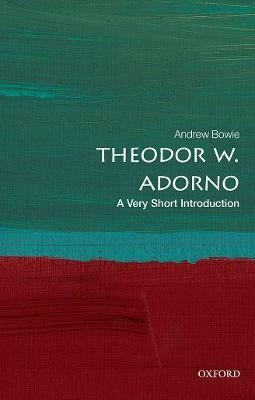 Theodor W. Adorno: A Very Short Introduction(English, Paperback, Bowie Andrew)