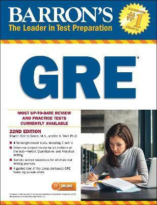 GRE with Online Tests(English, Paperback, Green Sharon Weiner)
