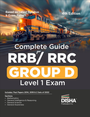 Complete Guide for Rrb/ Rrc Group D Level 1 Exam 4th Edition(English, Paperback, unknown)