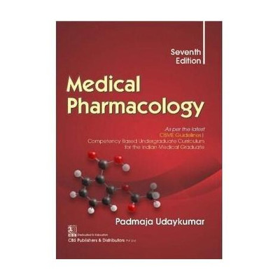 Medical Pharmacology(English, Paperback, P. UDAYKUMAR)