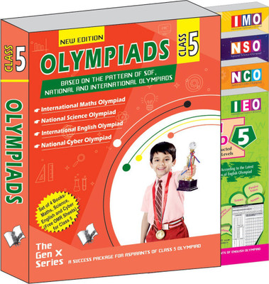 Olympiad Value Pack Class 5 (4 Book Set)(English, Paperback, unknown)