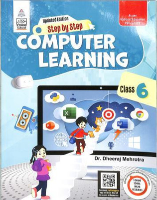 Step By Step Computer Learning Class 6 (NEP 2020)(Paperback, Dheeraj Mehrotra)