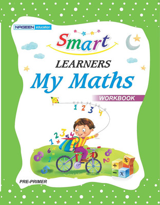 Smart Learner Maths Workbook for Kids (3–6 Yrs) – Pre-Primer (NE Ed.)(Paperback, Vasant Suri Series)