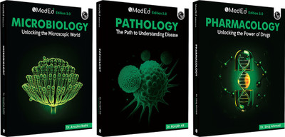 PW MedEd 3.0 MBBS 2nd Prof Year Notes | Microbiology, Pathology, Pharmacology Combo(Paperback, PW)