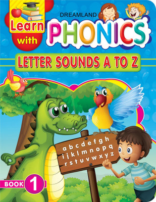 Learn With Phonics Book - 1  - Learn Sounds A to Z | Early Reading Workbook for Kids Age 4–10 with Fun Activities, Write & Learn Pages & Colourful Pictures to Build Reading Skills(English, Paperback, unknown)