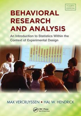 Behavioral Research and Analysis(English, Paperback, Vercruyssen Max)