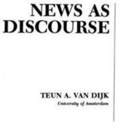 News As Discourse(English, Paperback, van Dijk Teun A.)