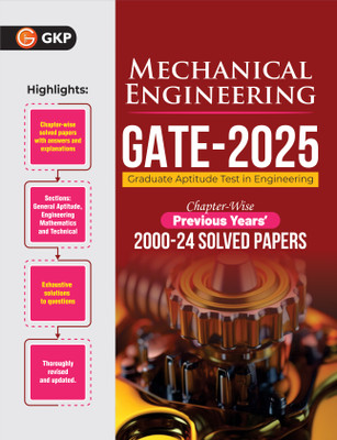 Gate 2025 - Mechanical Engineering - 25 Years Chapter-Wise Solved Pape(English, Paperback, unknown)