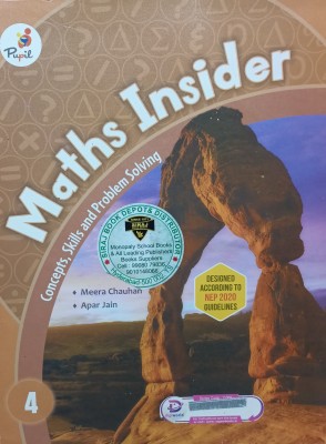 Maths insider class 4(Paperback, Meera chauhan)