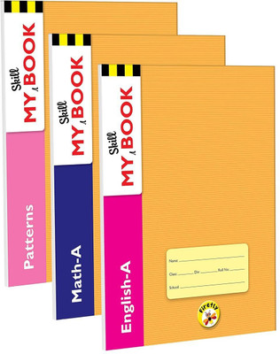My Skill Book | Firefly | Complete Nursery Set | Pre-school Practice Book | Set of 3 books(Paperback, FIREFLY)