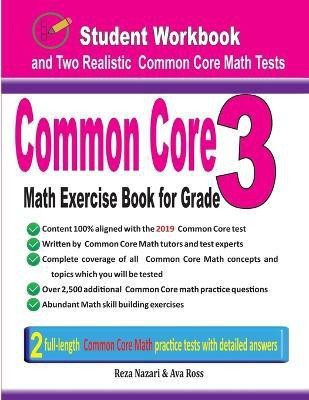 Common Core Math Exercise Book for Grade 3(English, Paperback, Nazari Reza)