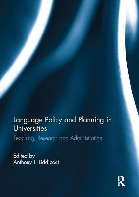 Language Policy and Planning in Universities(English, Paperback, unknown)