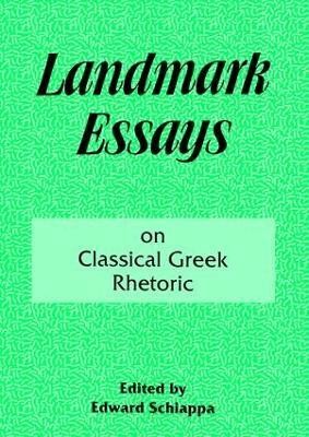 Landmark Essays on Classical Greek Rhetoric(English, Hardcover, unknown)