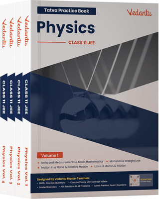 Vedantu JEE TATVA Class 11 Physics Book Set Of 4 | JEE 2026 Study Material | Interactive Learning with QR Code Videos & Solutions | Comprehensive Theory & Exercises for IIT JEE Main & Advanced Preparation(Paperback, Vedantu)