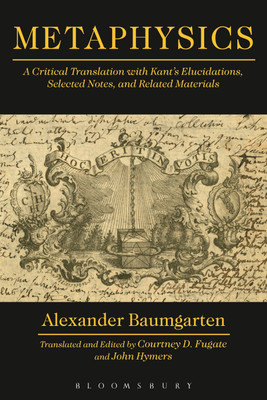 Metaphysics(English, Paperback, Baumgarten Alexander Gottlieb)