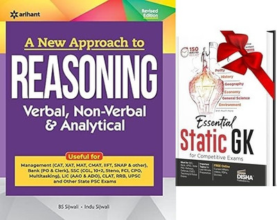 Approach to Reasoning Verbal , Non-Verbal & Analytical Arihant(English, Paperback, unknown)