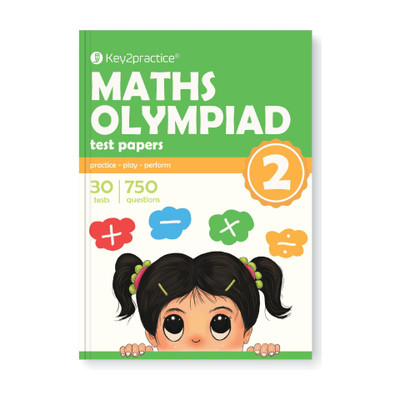 Key2practice Maths Olympiad for Class 2  - Activity Based Worksheets(English, Paperback, Jain Indu)