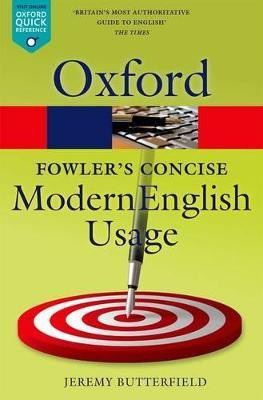 Fowler's Concise Dictionary of Modern English Usage(English, Paperback, unknown)