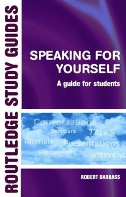 Speaking for Yourself(English, Paperback, Barrass Robert)
