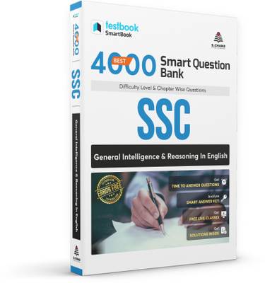 Testbook SmartBook 4000 MCQ Questions for SSC- General Reasoning