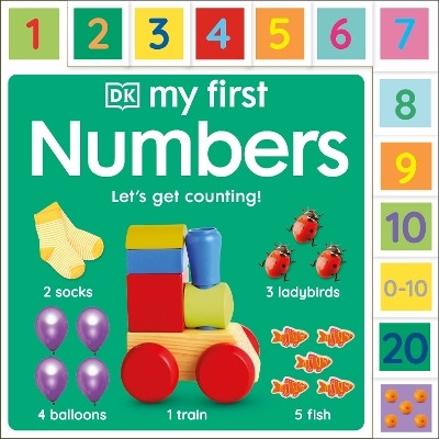 My First Numbers: Let's Get Counting!(English, Board book, DK)