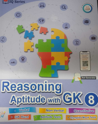 REASONING APTITUDE WITH GK CLASS 8(Paperback, Kirti Creative Team)