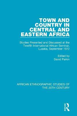 Town and Country in Central and Eastern Africa(English, Paperback, unknown)