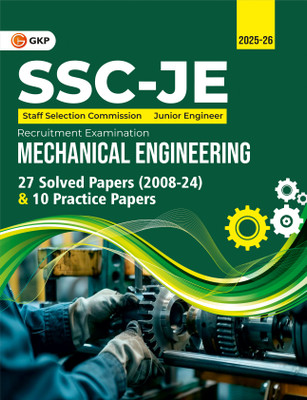 Ssc 2025 : Junior Engineer - Paper I - Mechanical Engineering - 27 Sol(English, Paperback, unknown)
