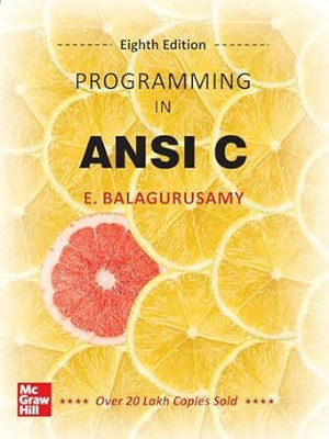 Programming In Ansi C|8th Edition ( USED - GOOD )(Paperback, E. Balagurusamy)