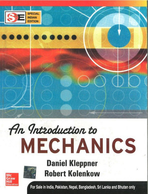 An Introduction To Mechanics By David Kleppner, Robert Kolenkow(Paperback, David Kleppner, Robert Kolenkow)