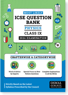 Most Likely Icse Question Bank - Physics for 2024 Examination Class Ix(English, Hardcover, unknown)