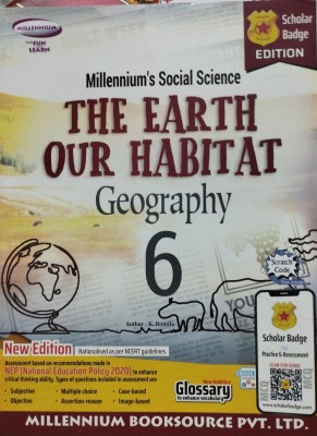 Millennium's social science the earth our habitat geography class 6(Paperback, K. Romila)