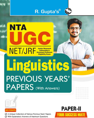 NTA-UGC-NET/JRF: Linguistics (Paper II)—Previous Years' Papers(English, Paperback, RPH Editorial Board)