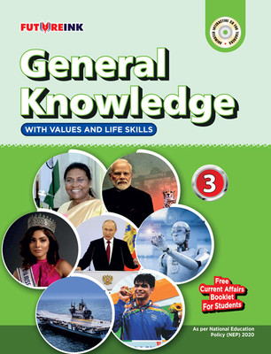 General Knowledge (With Values And Life Skills)-3(Paperback, Ms Brijleen Kaur)