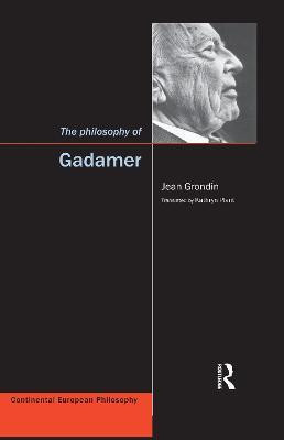 The Philosophy of Gadamer(English, Electronic book text, Grondin Jean)