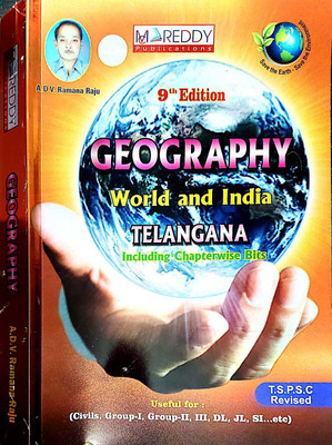 Geography World,India & Telangana Including Chapterwise Bits 9th Edition 2024 (English Medium)(Paperback, ADV Ramana Raju)