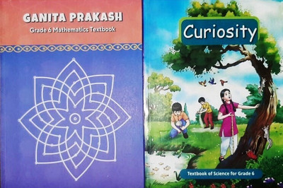 NCERT Textbook of Science(Curiosity) & Mathematics(GANITA PRAKASH) for Grade(Class)6(Paperback, NCERT)