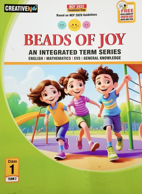 Beads of Joy Class 1 Term 2 – Integrated Book for Kids | English + Math + EVS + GK | Latest 2025(Paperback, Vinita Kumar)