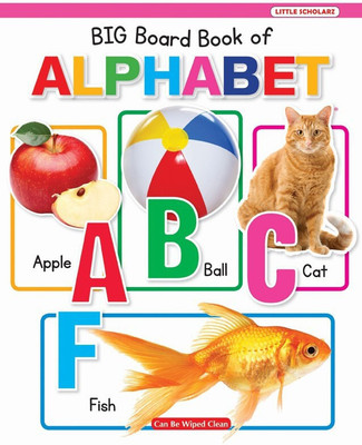 New Big Board Book of Alphabet(English, Hardcover, LS Editorial Team)
