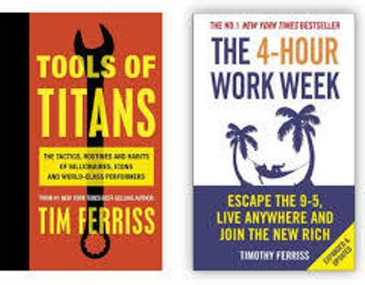 Timothy Ferriss 2 Books Collection Set (Tools of Titans and The 4-Hour Work Week) Paperback(Paperback, Timothy Ferriss)
