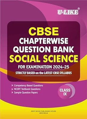 U-Like Cbse Chapterwise Question Bank Social Science-Ix(English, Hardcover, unknown)