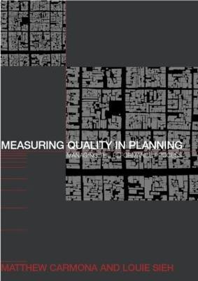 Measuring Quality in Planning(English, Paperback, Carmona Matthew)
