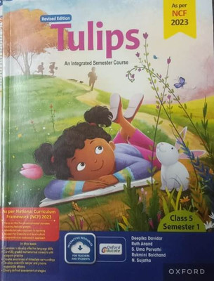 TULIPS CLASS 5 SEMESTER 1(Paperback, DEEPIKA DAVIDAR, RUTH ANAND, S. UMA PARVATHI, RUKMINI BALCHAND, N. SUJATHA)