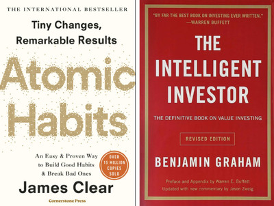 ATOMIC HABITS + THE INTELLIGENT INVESTOR(Paperback, JAMES CLEAR, BENJAMIN GRAHAM)