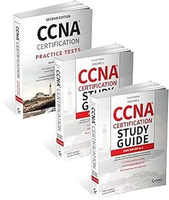 CCNA Certification Study Guide Volume 1, Volume 2, and Practice Tests Kit: Exam 200-301 v1.1, 2/e(Paperback, Todd Lammle)