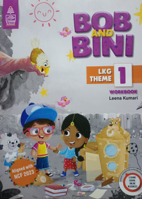 Bob and bini lkg theme class 1 workbook(Paperback, Leena kumari)