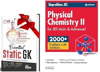 Unproblem JEE Physical Chemistry 2 JEE Mains & Advanced & STATIC GK(Paperback, R K Gupta)