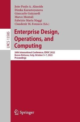 Enterprise Design, Operations, and Computing(English, Paperback, unknown)