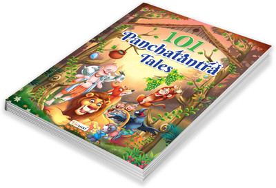 101 Panchatantra Stories for Kids : Timeless Fables for Children, Kid's educational storybook, Tales from Panchatantra, Kids storybook for ages 3-12 years (Paperback)(Paperback, GOWOO)