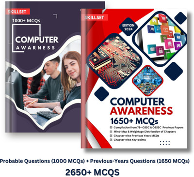 Computer Awareness for OSSC and OSSSC Examinations (1000 Probable MCQs & 1650 Previous Years Paper MCQs) 2650+ MCQs Practice Book(Paperback, SKILLSET Editorial Board)